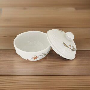 Colditz German Democratic Republic Sugar Bowl Vanity Trinket Box Porcelain CP